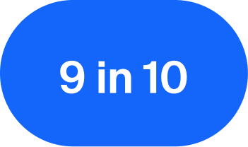 9 in 10 9 in 10